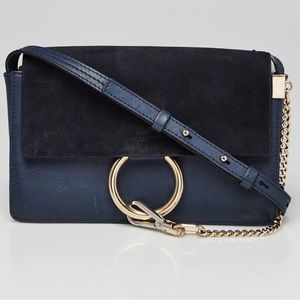 Chloe Faye Small Calfskin Crossbody Bag